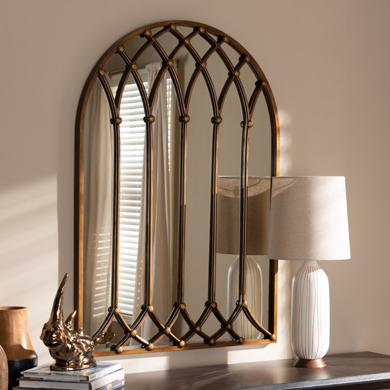 Ophelia & Co. Freja Vintage Farmhouse Antique Arched Window Ophelia & Co. Freja Vintage Farmhouse Antique Arched Window